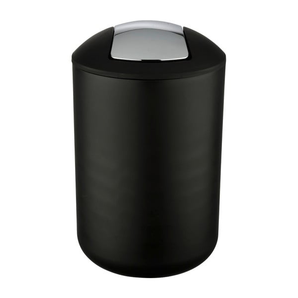 Melns atkritumu grozs Wenko Brasil L, augstums 31 cm-image-1