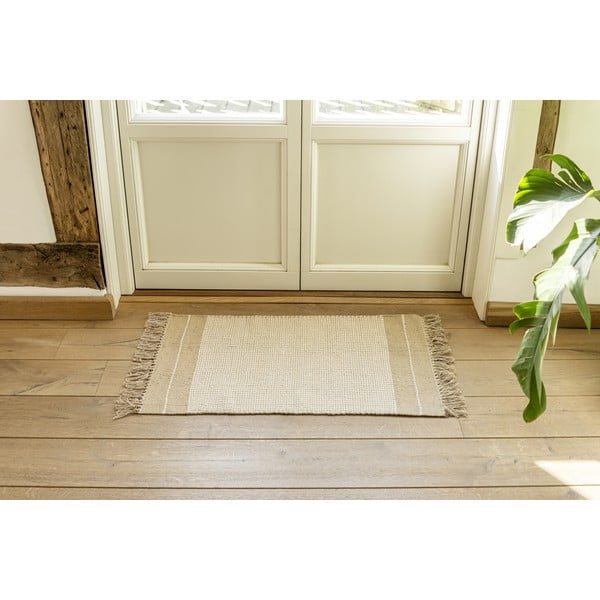 Bēšs džutas vannas istabas paklājs Wenko Pica, 50 x 80 cm-image-2