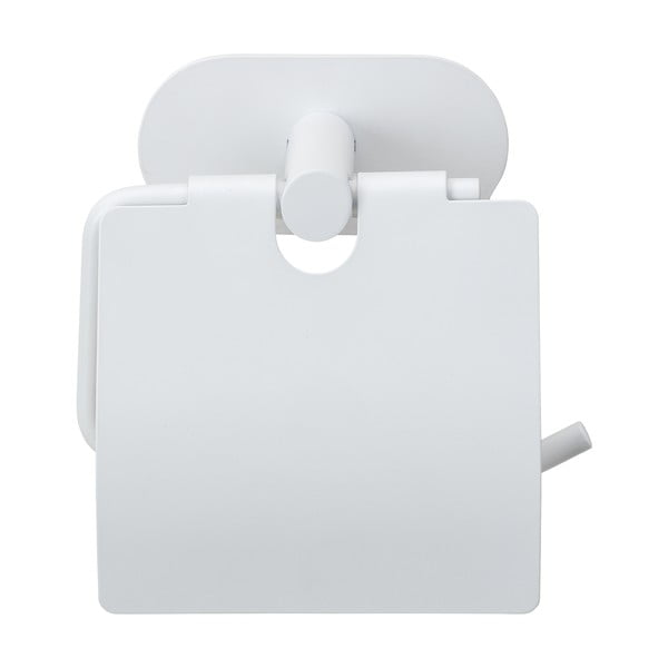 Balts nerūsējošā tērauda pašlīmējošs tualetes papīra turētājs Orea – Wenko-image-3