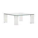 Stikla žurnālgaldiņš 85x85 cm Adularia – Kave Home