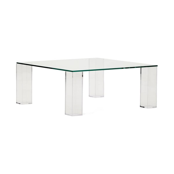 Stikla žurnālgaldiņš 85x85 cm Adularia – Kave Home