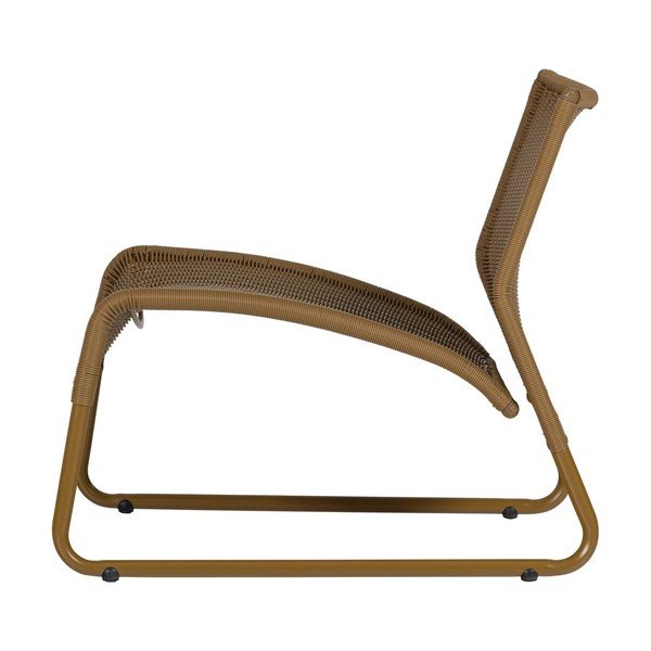 Okera dzeltens mākslīgās rotangpalmas dārza atpūtas krēsls West – WOOOD-image-2