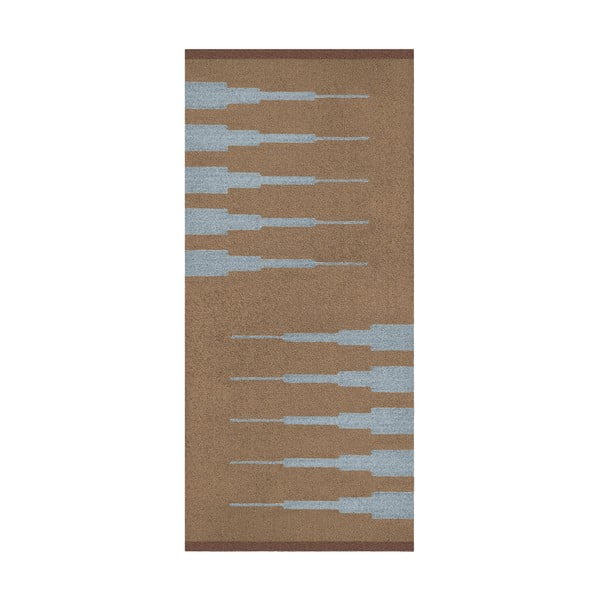 Brūns mazgājams paklājs 70x150 cm Marker – Mette Ditmer Denmark