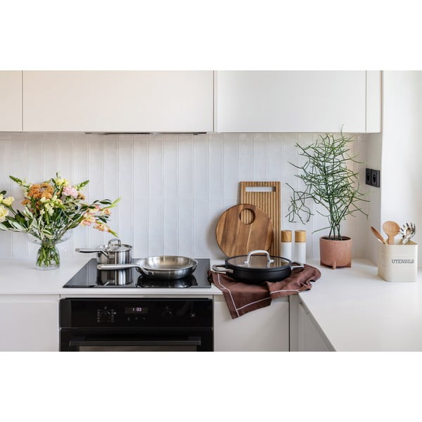 Nerūsējošā tērauda katls ar vāku piemērots indukcijas plītij 1,2 l Lucca 3.0 – FABINI-image-2