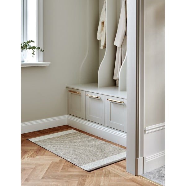 Bēšs iekštelpu un āra paklājs 85x160 cm Edit Mud Vanilla – Pappelina-image-1