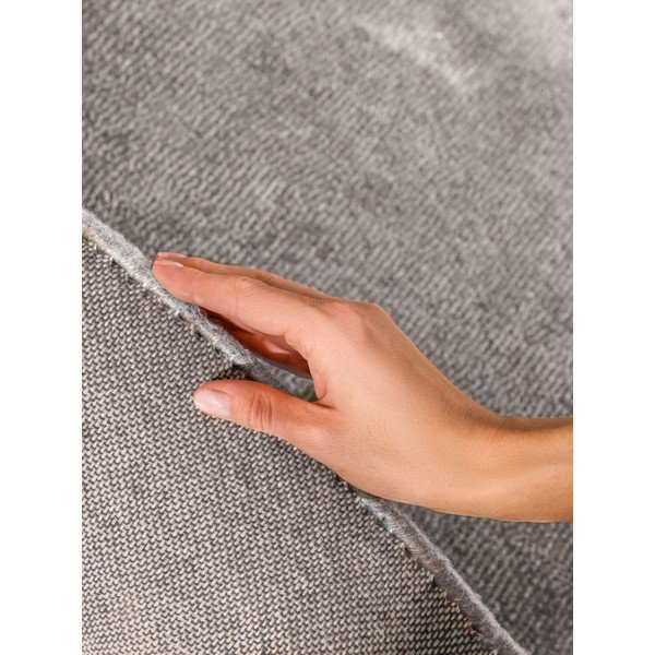 Pelēks ar rokām darināts apaļš paklājs no vilnas maisījuma ø 160 cm Kari Organic – Villeroy&Boch-image-4