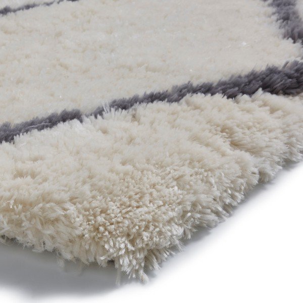 Bēšs un pelēks ar rokām darināts paklājs Think Rugs Morocco Ivory & Grey, 150 x 230 cm-image-4