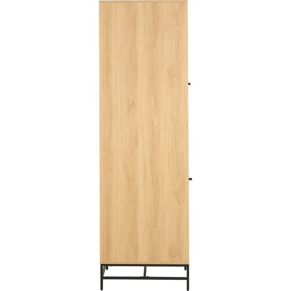 Dabīga toņa drēbju skapis ar ozolkoka imitāciju 51x200x60 cm Albany  – Actona-image-3
