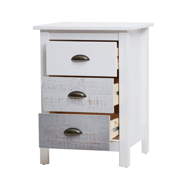 Balts un pelēks naktsgaldiņš Marckeric Romantica-image-4