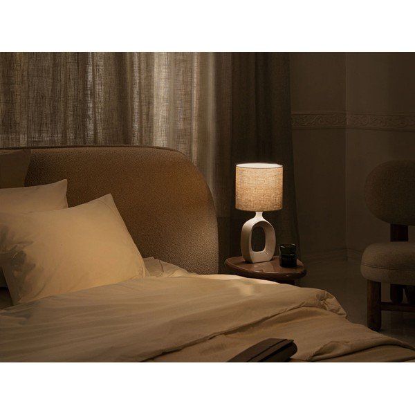 Zaļa polsterēta divvietīga gulta ar veļas kasti un redelēm 200x200 cm Ovalo – Micadoni -image-1