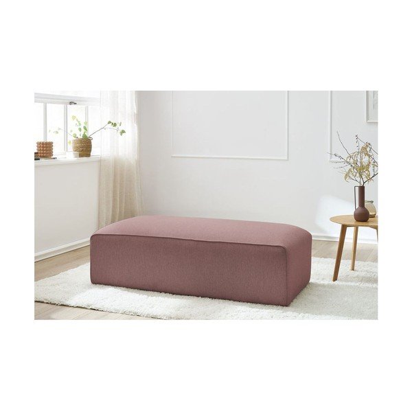 Rozā modulārais kāju soliņš Megeve – Bobochic Paris-image-1