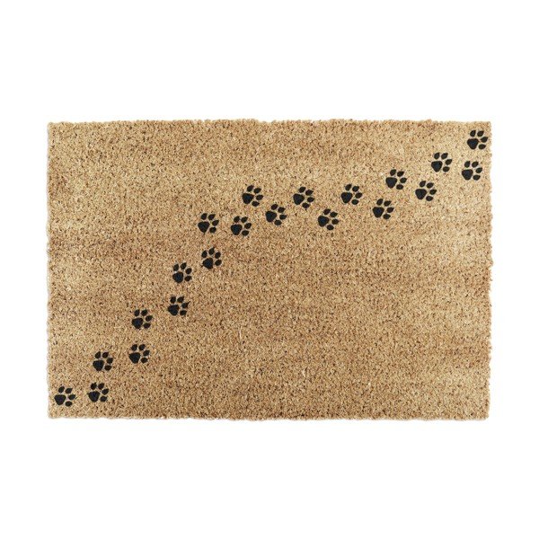 Kokosšķiedras kājslauķis 40x60 cm Paw Prints – Artsy Doormats