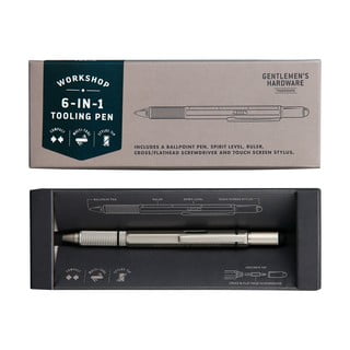 Sudraba daudzfunkcionālā pildspalva 6 in 1 Gentlemen´s Hardware 
