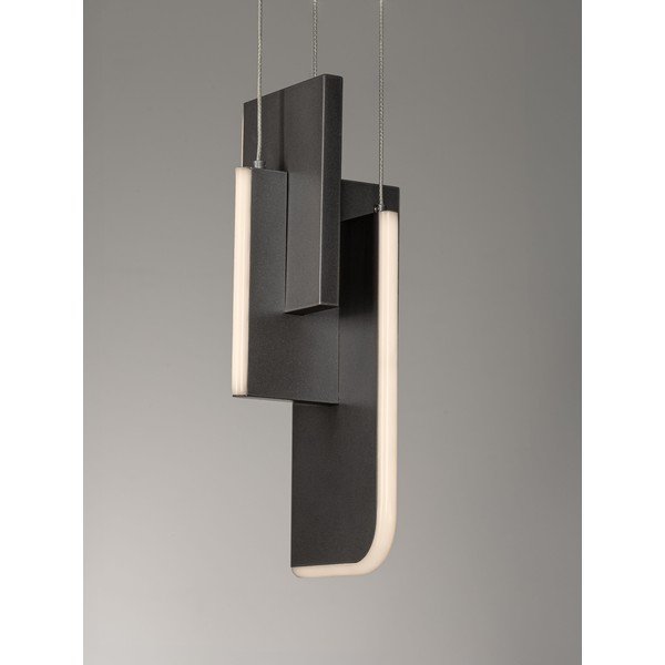 Gaiši pelēka metāla LED piekaramā lampa ar regulējamu spilgtumu Totem – Nova Luce-image-2