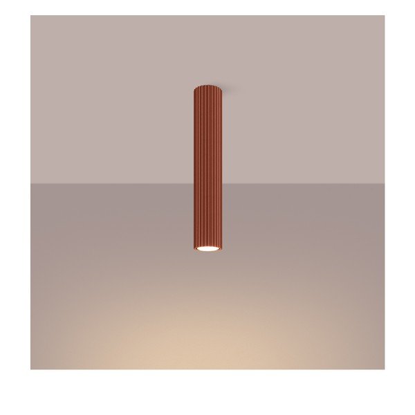 Ķieģeļu sarkana prožektora tipa lampa Gleam – Sollux-image-2