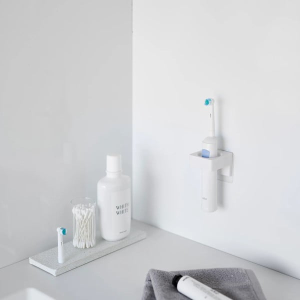 Balts plastmasas daudzfunkcionāls turētājs Film Hook – YAMAZAKI-image-1