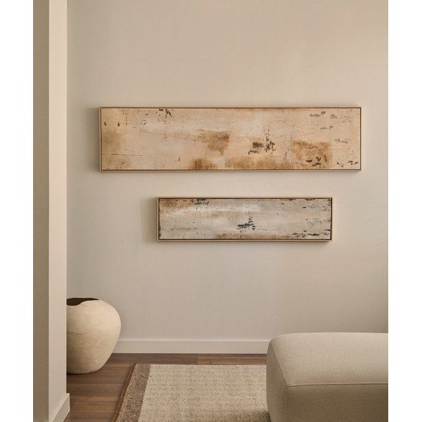 Glezna ar rāmi/uz audekla 182x47 cm Silpa – Kave Home-image-1