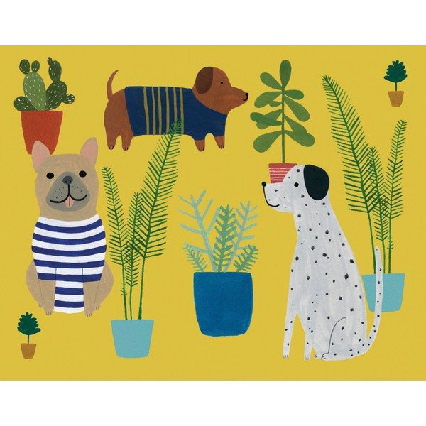 Apsveikumu kartītes (8 gab.) Chouchou Chien – Roger la Borde-image-1