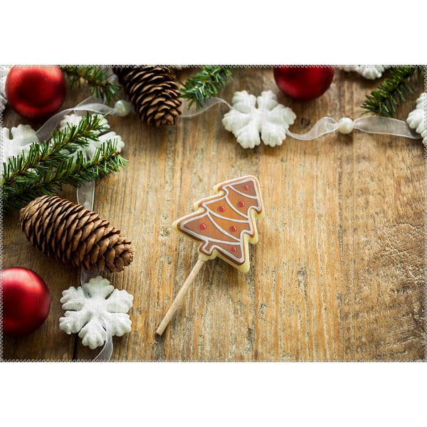 Paklājs Vitaus Ziemassvētku eglīte Lollipop, 50 x 80 cm