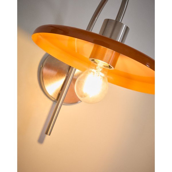 Oranža sienas lampa ø 27 cm Nuvira – Kave Home-image-2