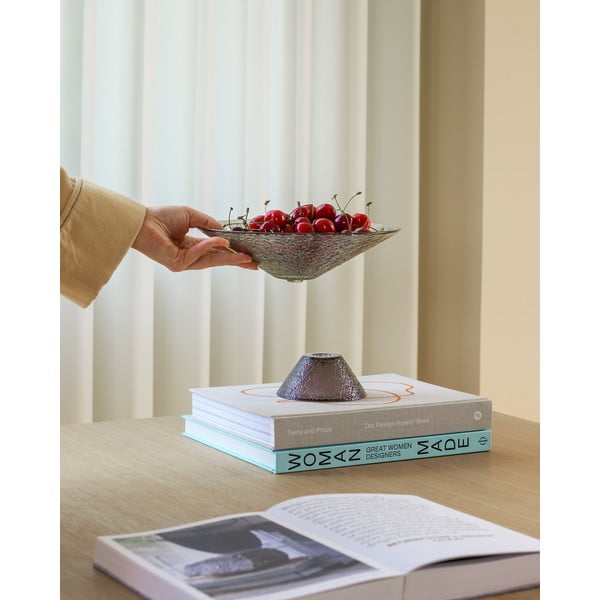 Zaļa/brūna augļu stikla bļoda ø 15 cm Bonbon – Hübsch-image-1