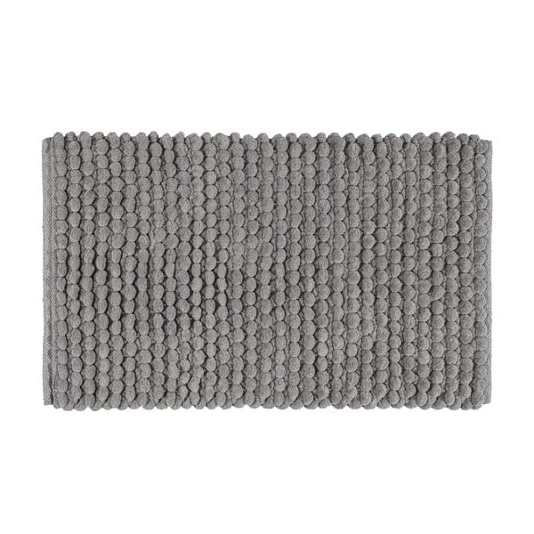 Pelēks tekstila vannas istabas paklājiņš 50x80 cm Solivo – Wenko