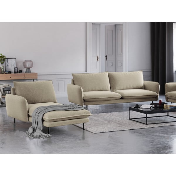 Bēšs zvilnis Cosmopolitan Design Vienna, kreisais stūris-image-1