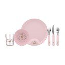 Plastmasas bērnu pusdienu komplekts (6 gab.) Fairy Garden by Little Dutch – Mepal