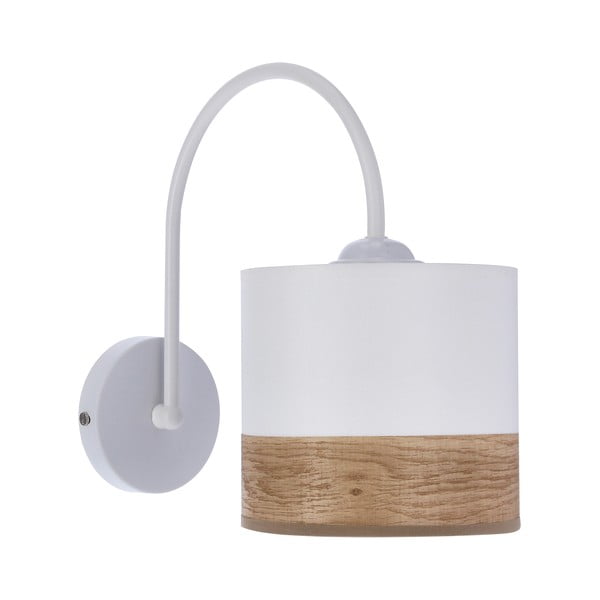 Balta sienas lampa ø 15 cm Bianco – Candellux Lighting
