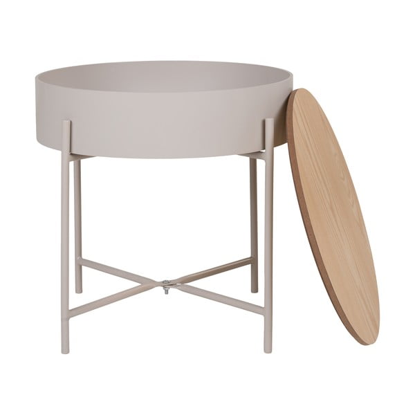 Metāla apaļš sānu galdiņš ø 40 cm Sisco – House Nordic-image-2