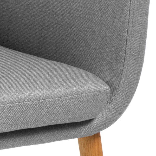 Gaiši pelēks krēsls Actona Nora-image-1