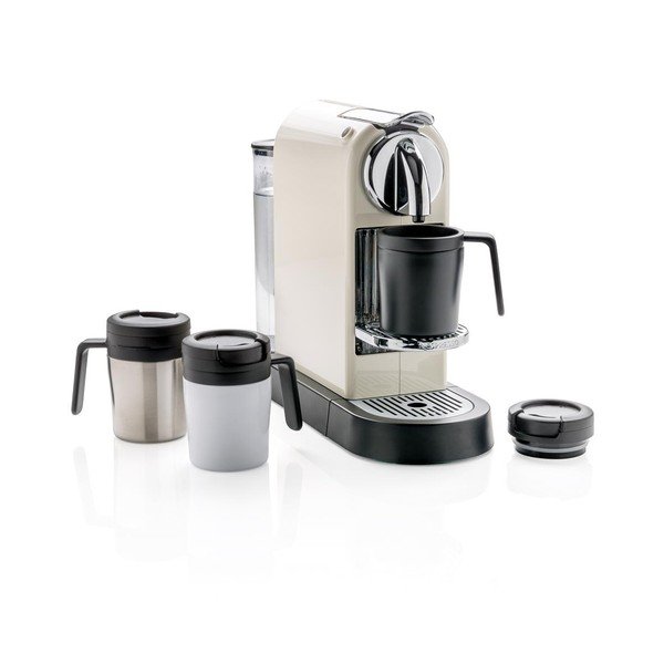 Melna termo krūze ar rokturi XD Design Coffee to Go, 160 ml-image-1