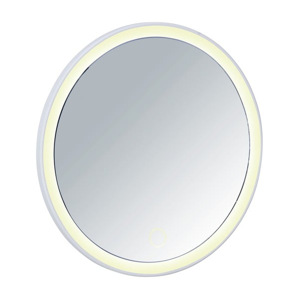 Balts spogulis ar LED apgaismojumu Wenko Isola