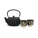 Melns porcelāna/čuguna tējas piederumu komplekts Sichuan – Bredemeijer