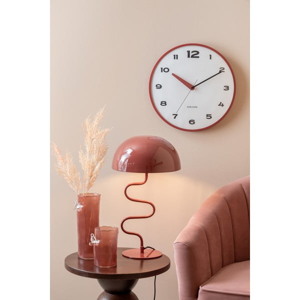 Rozā stikla vāze (augstums 27 cm) Bird On Branch – PT LIVING-image-1