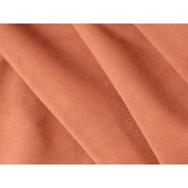 Rozā samta dīvāns 266 cm Paolo – Milo Casa-image-4