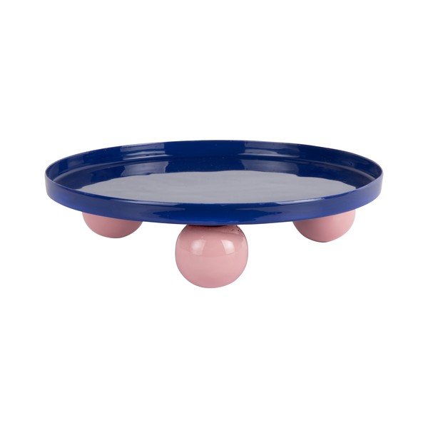 Metāla dekoratīva paplāte ø 25 cm Double Funky – PT LIVING