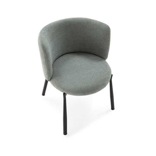 Piparmētru zaļi polsterēti ēdamistabas krēsli (2 gab.) Ginny – MOME-image-4