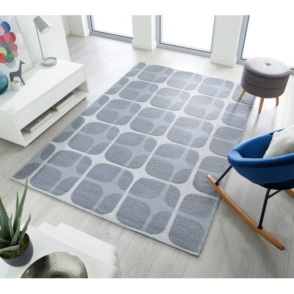 Pelēks paklājs Flair Rugs Mesh, 160 x 230 cm-image-4