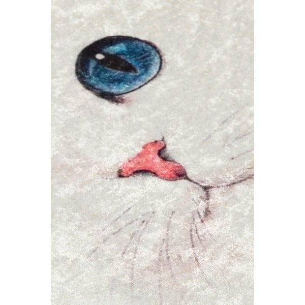 Krēmkrāsas vannas istabas paklājiņš 40x60 cm Blue Eyes – Foutastic-image-3