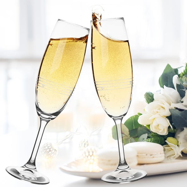 Šampanieša glāzes (2 gab.) 220 ml – Orion-image-1