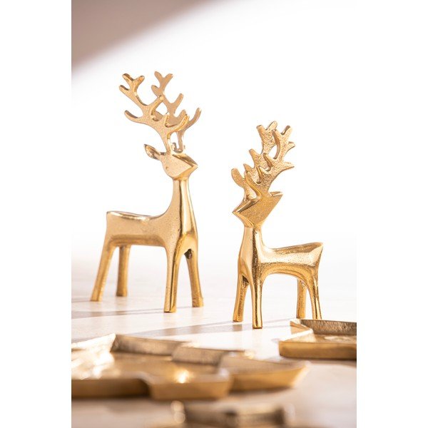 Metāla Ziemassvētku figūriņa (augstums 11 cm) Noelle Reindeer – Ladelle-image-1
