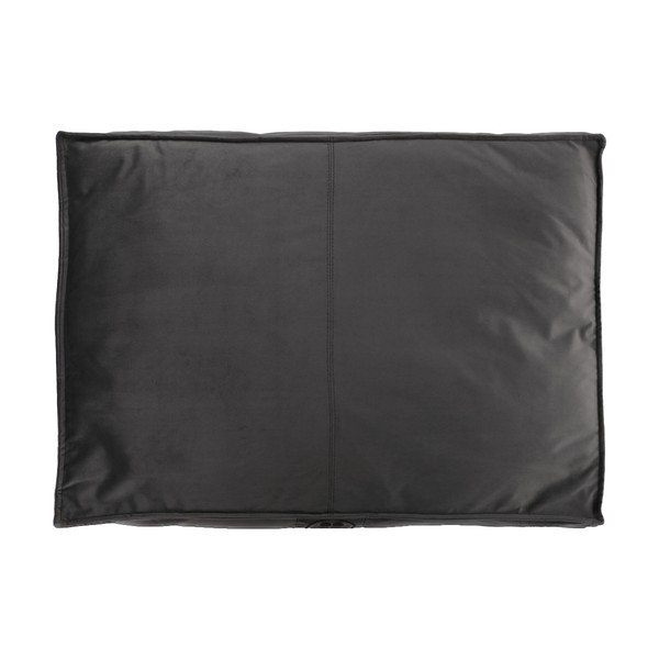 Pelēka zamšādas gulta 110x70 cm Dog Box – Ego Dekor-image-2
