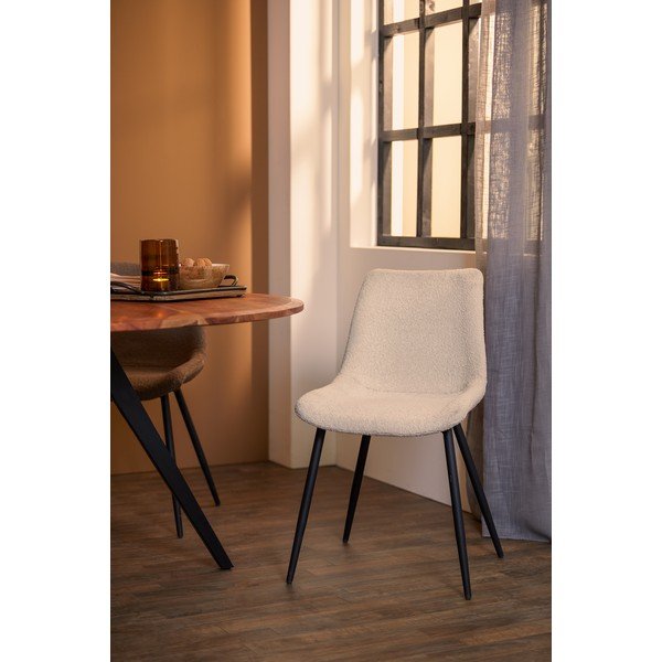 Krēmkrāsas ēdamistabas krēsls Kate – Light & Living-image-1
