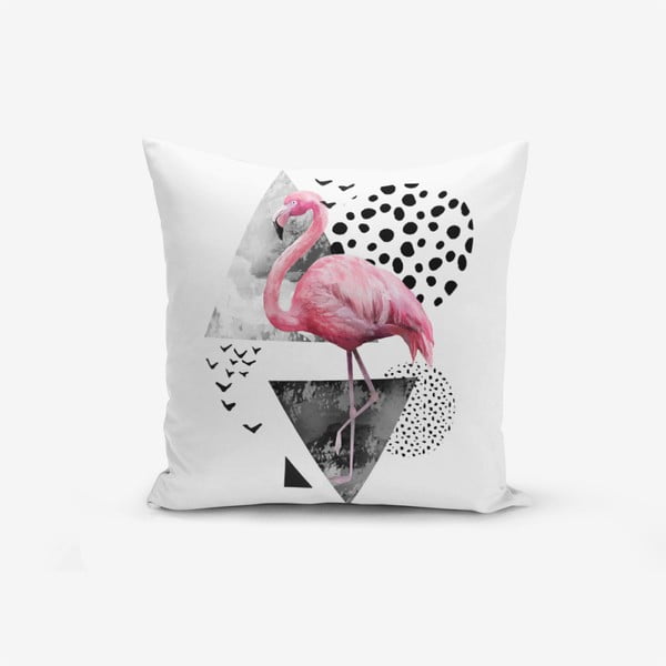 Spilvendrāna Minimalist Cushion Covers Martı Flamingo, 45 x 45 cm