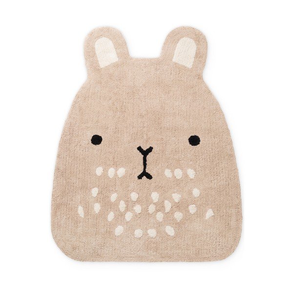 Bēšs mazgājams/ar rokām darināts kokvilnas bērnu paklājs 120x152 cm Snuggle Pucki – Hanse Home