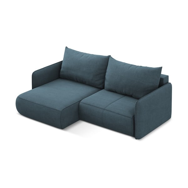 Zils salokāms/ar uzglabāšanas vietu stūra dīvāns (ar kreiso stūri) Nanea – Makamii-image-4