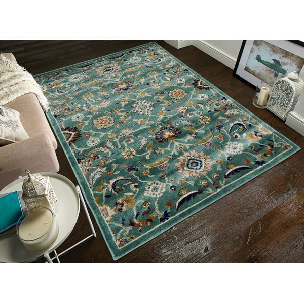 Tirkīzzils paklājs Webtappeti Moss, 180 x 270 cm-image-1