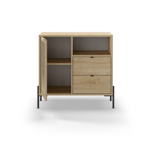 Dabīga toņa skapītis ar ozolkoka imitāciju 80x80 cm Inca – Marckeric-image-4