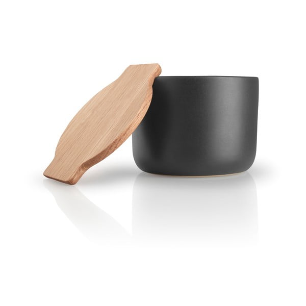 Melns māla trauks ar koka vāku Eva Solo Nordic-image-2